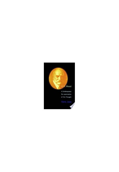 G. H. Mead: A Contemporary Re-examination of His Thought