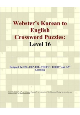 Webster's Korean to English Crossword Puzzles: Level 16