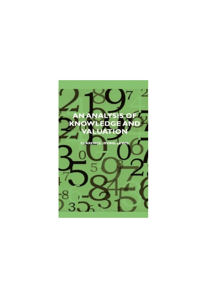 An Analysis Of Knowledge And Valuation