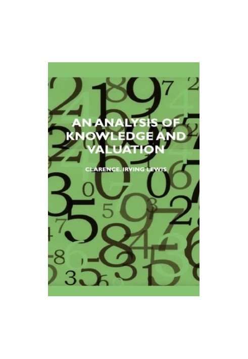 An Analysis Of Knowledge And Valuation