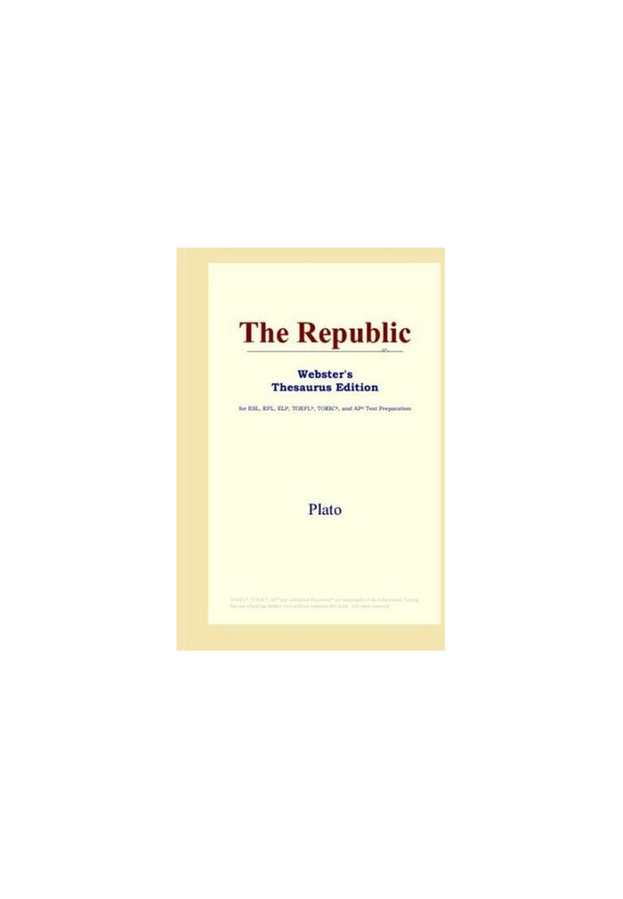 The Republic (Webster's Thesaurus Edition)