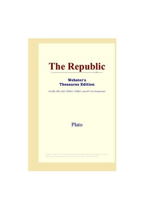 The Republic (Webster's Thesaurus Edition)