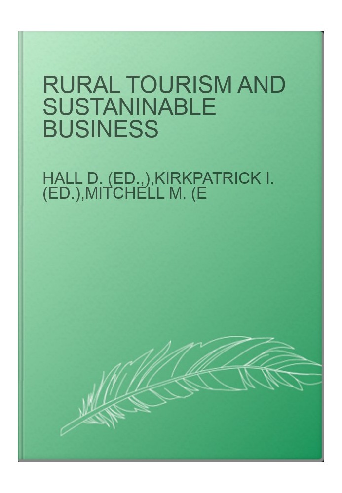 Rural Tourism And Sustaninable Business