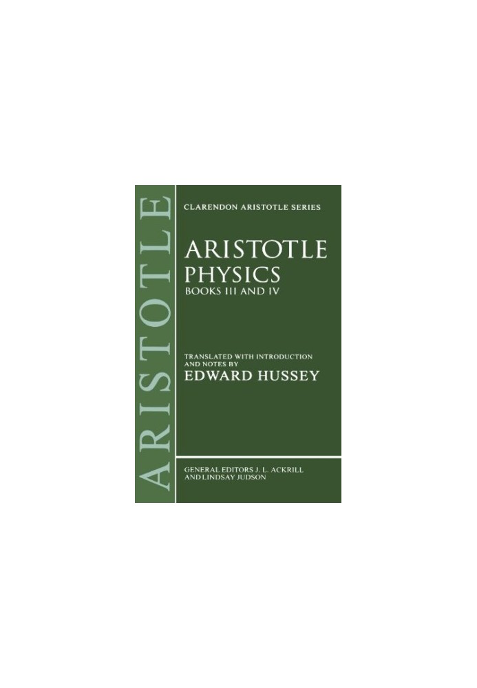 Physics: Books III and IV