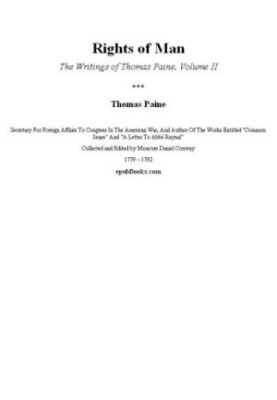 Common Sense, Rights of Man, and Other Essential Writings of Thomas Paine