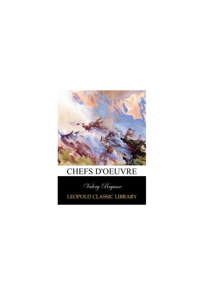 Chefs D'oeuvre
