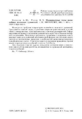 Invariant Tories of Nonlinear Wave Equations