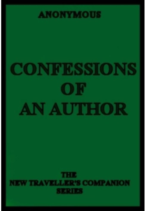 Confessions of an Author