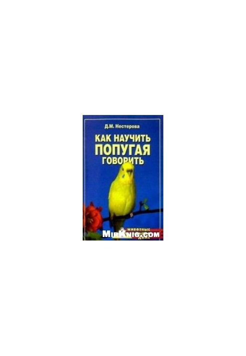 Як навчити папугу говорити