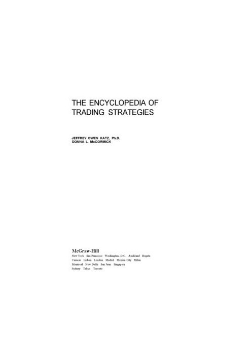 Encyclopedia of Trade Strategies