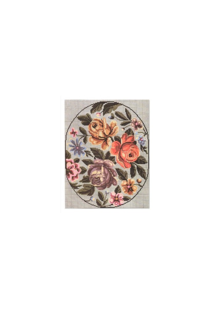 Цветные схемы для вышивки крестом. Альбом Cross Stitch Flower Embroidery