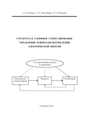 Структура и тарифное стимулирование управления режимами потребления электрической энергии