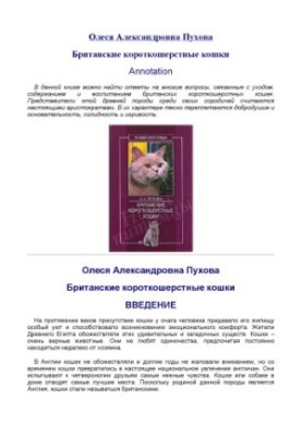 Британські короткошерсті коти