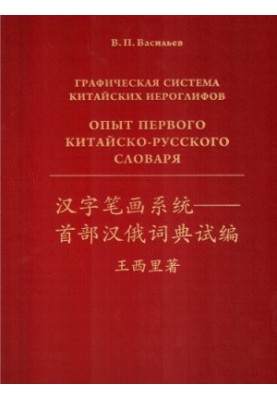 Graphic system of Chinese characters. Experience of the first Chinese Russian dictionary
