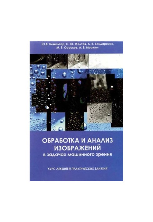 Image processing and analysis in machine vision tasks