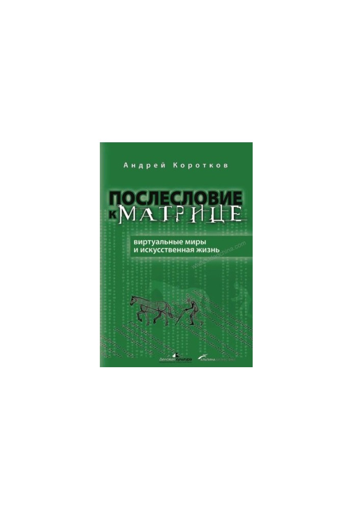 Postword to the Matrix: Virtual Worlds or Artificial Life