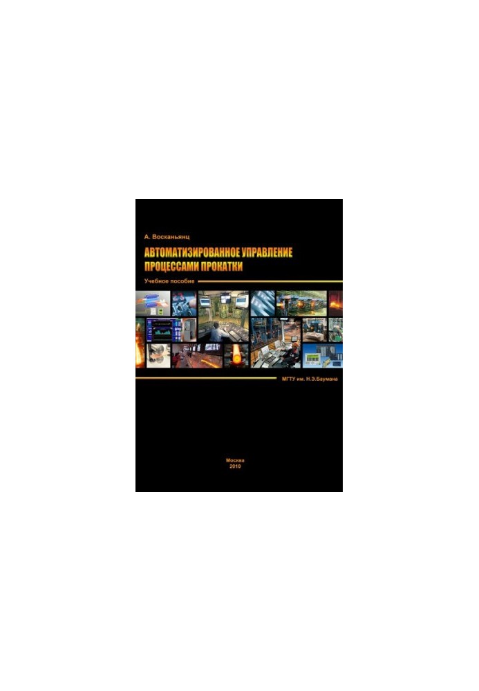 Automated management of rolling processes e-learning edition: training manual on the discipline ''Management in