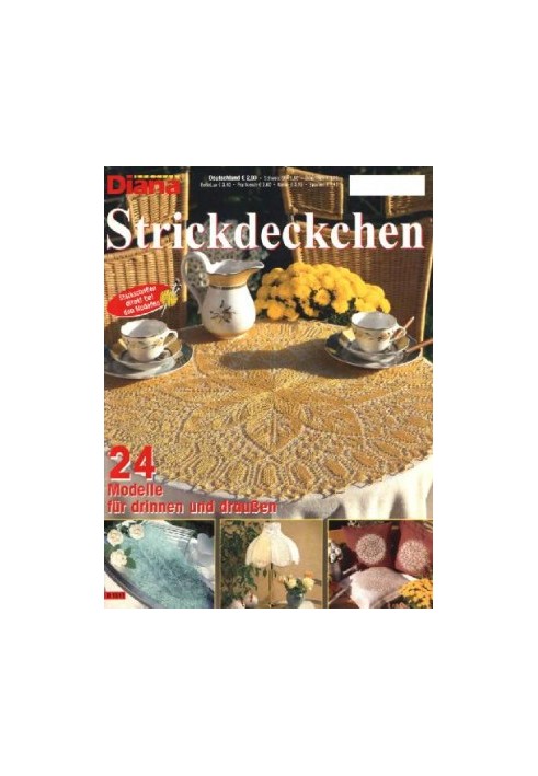 DIANA Strickdeckchen - Салфетки, вязаные на спицах