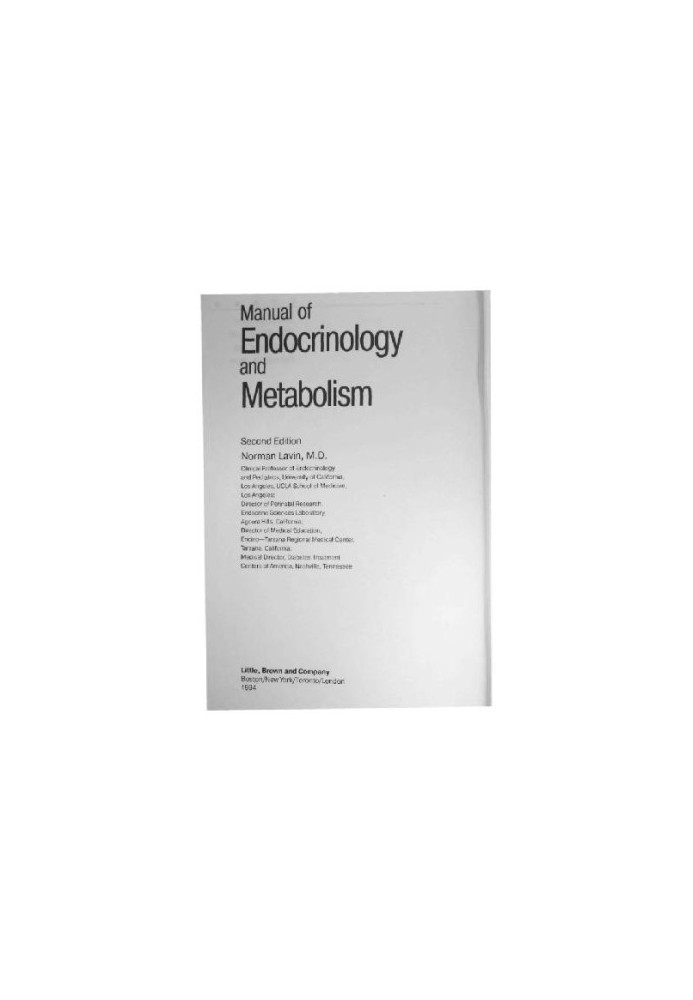 Endocrinology
