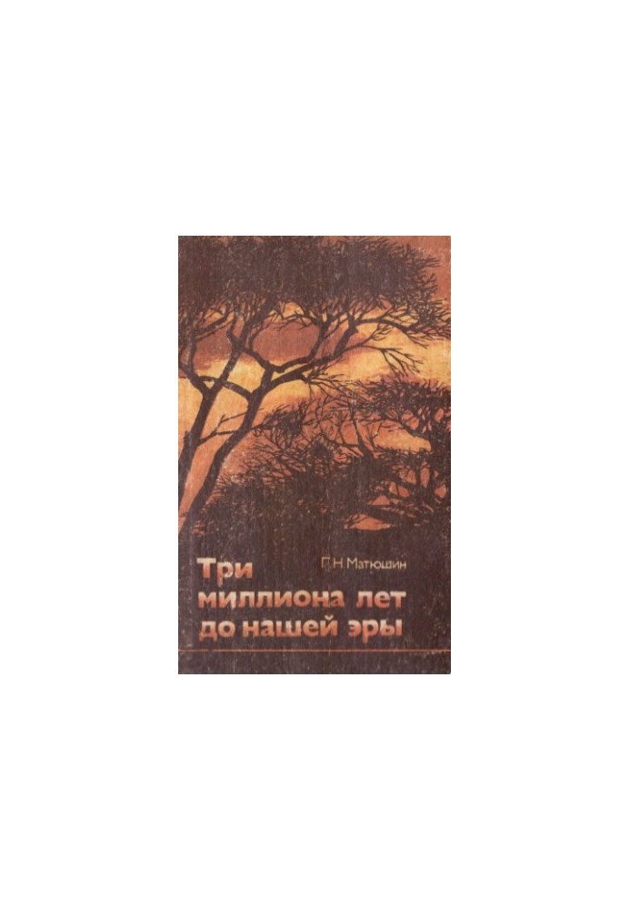 Три миллиона лет до нашей эры.