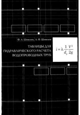 Tables for hydraulic calculation of water pipes : reference manual