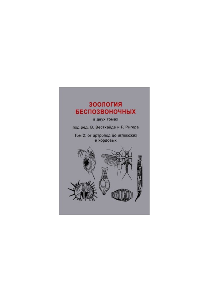 Зоологія безхребетних: у 2 т. Т. 2.