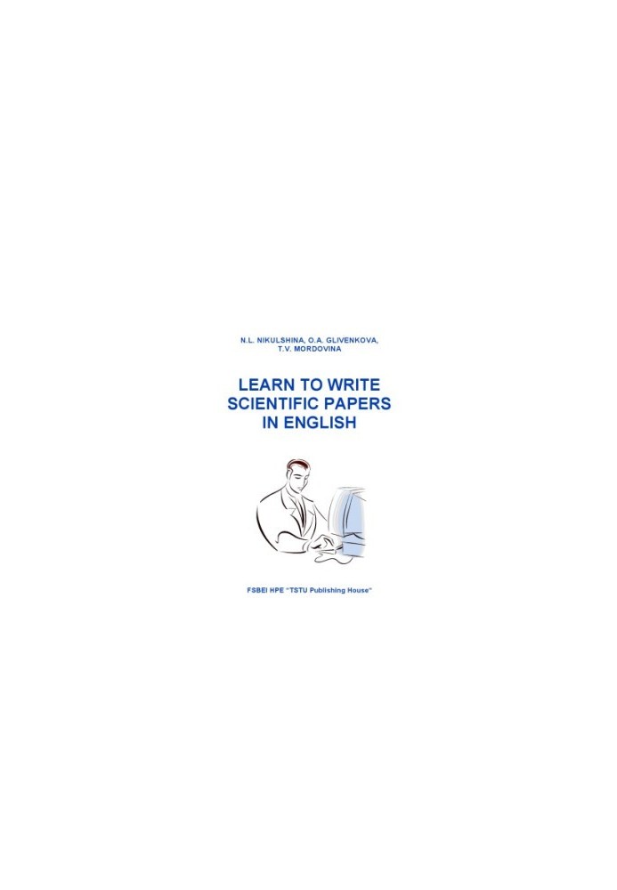 Learn to write scientific articles in English. Tutorial