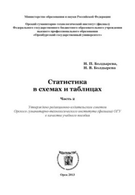 Статистика в схемах і таблицях. Ч. 2