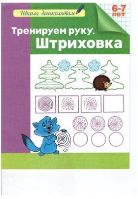 We train the hand. Shtrikhovka. Workbook. 6-7 years