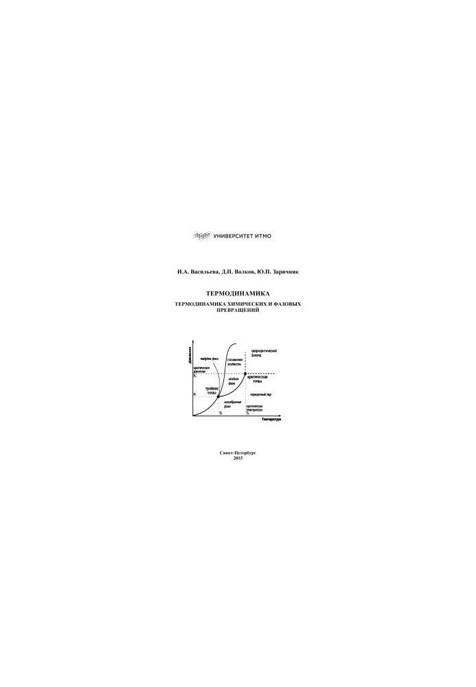 Thermodynamics. Thermodynamics of chemical and phase transformations