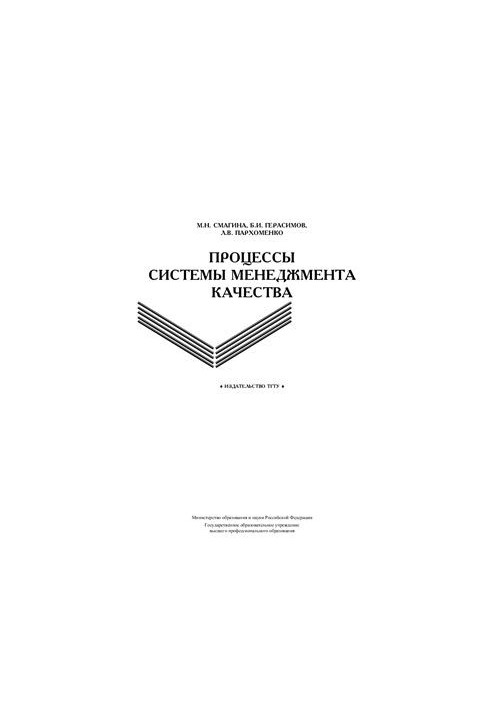 Процессы системы менеджмента качества
