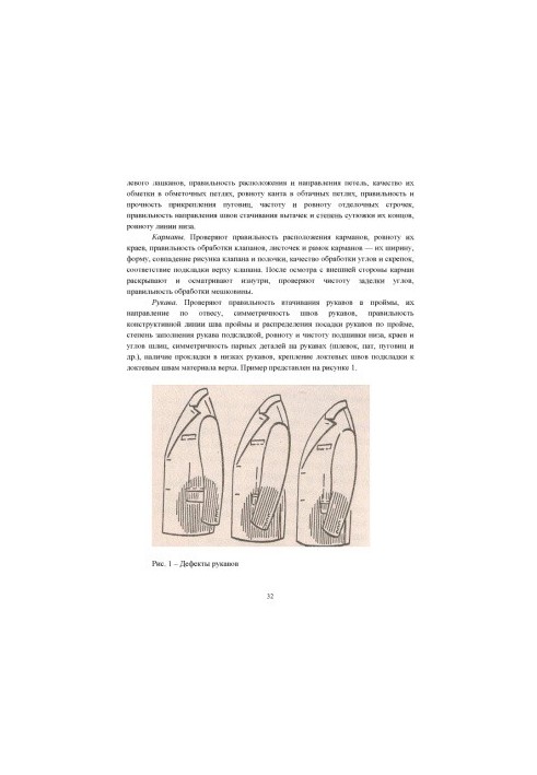 Экспертиза качества одежды