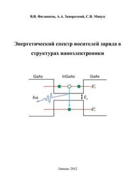 Energy spectrum of charge carriers in nanoelectronics structures