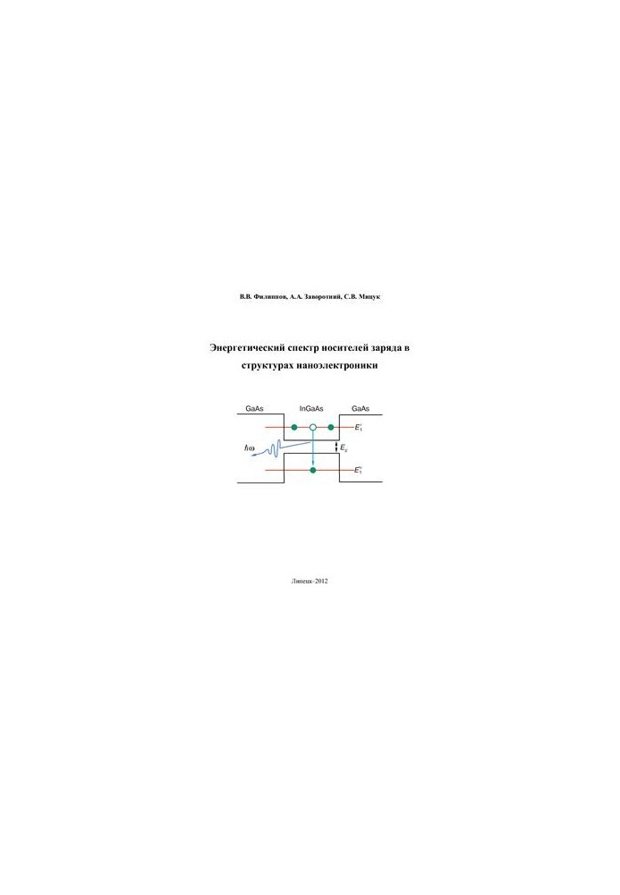 Energy spectrum of charge carriers in nanoelectronics structures