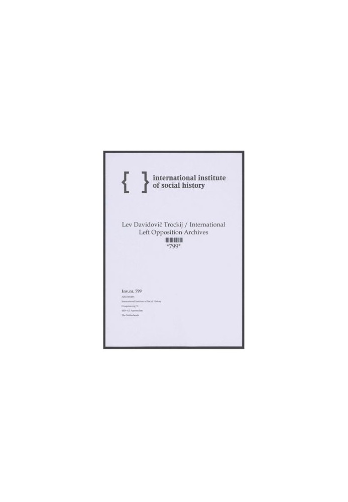 Переписка Ленина с Троцким. Часть 01