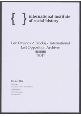Переписка Ленина с Троцким. Часть 06