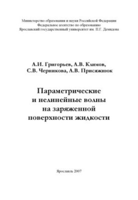 Parametric and nonlinear waves on the charged surface of the liquid (160.00 rubles)