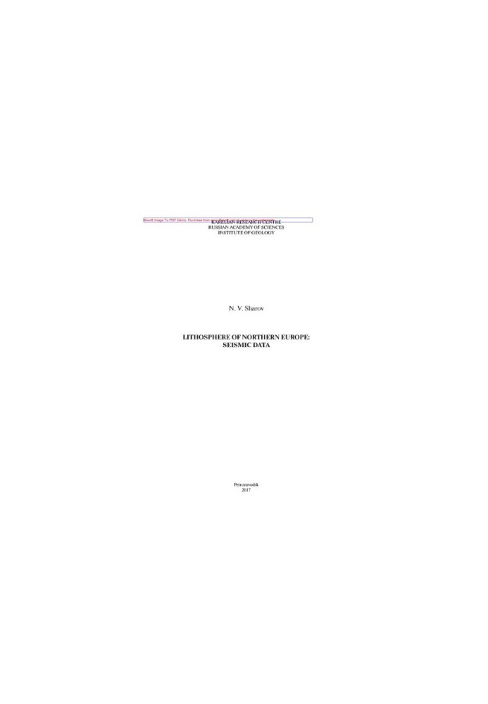 Northern European lithosphere from seismic data