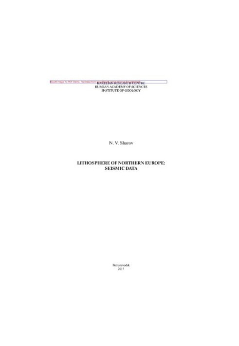 Northern European lithosphere from seismic data