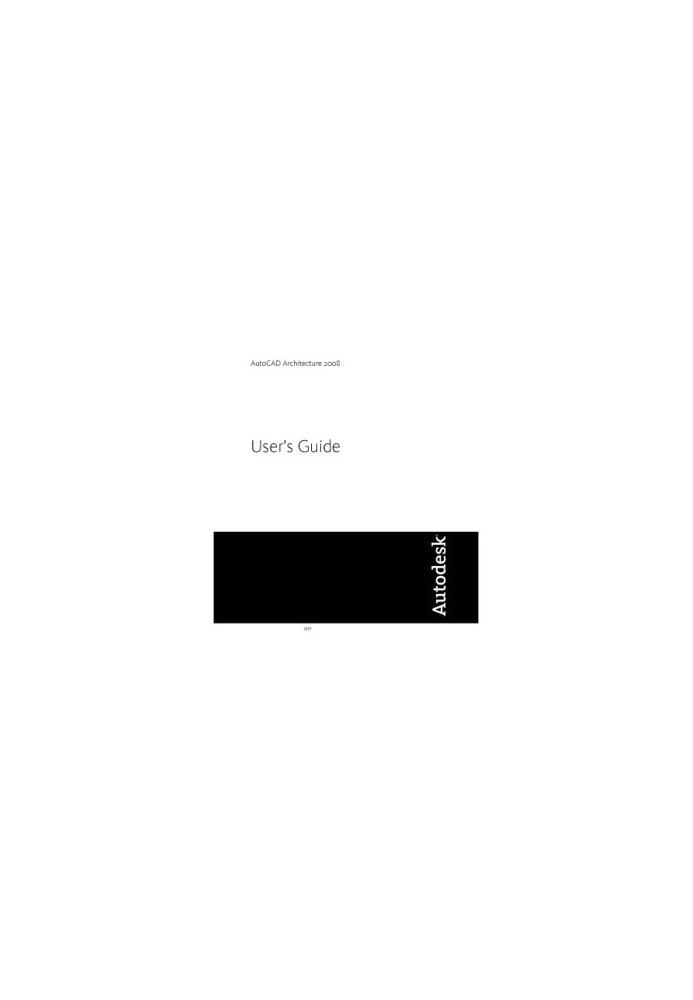 AutoCAD Архітектура 2008. Посібник користувача
