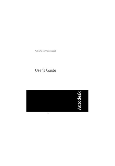 AutoCAD Архітектура 2008. Посібник користувача