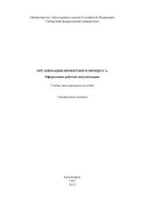 Organization of the project process. Preparation of working documentation