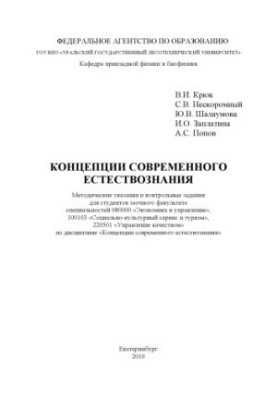 Концепції сучасного природознавства