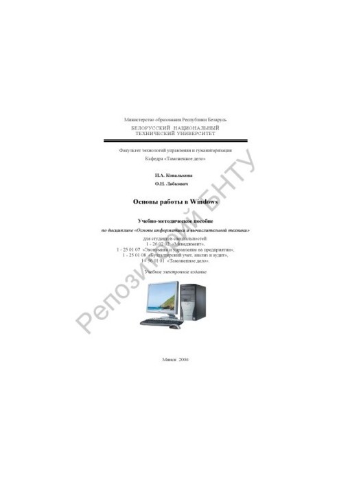 Basics of working in Windows