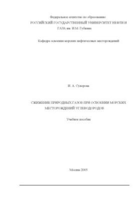 Liquefaction of natural gases in the development of offshore hydrocarbon deposits