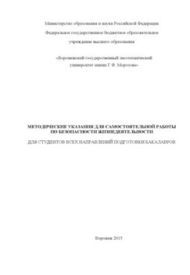 Safety of life (self-employment)
