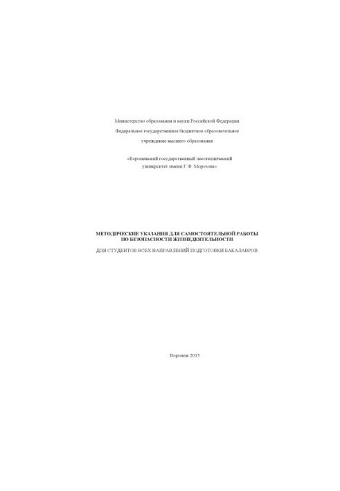 Safety of life (self-employment)