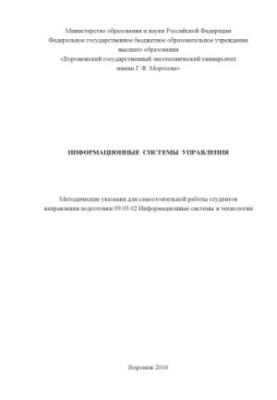 Management information systems