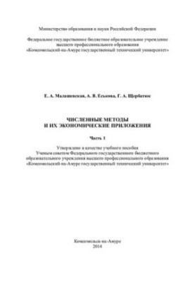 Numerical methods and their economic applications: a training manual