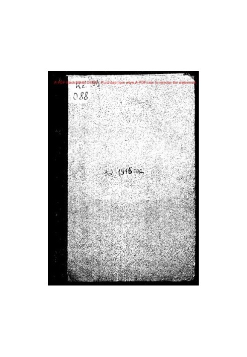 Report on the state of the Trans-Baikal Cossack army for 1915